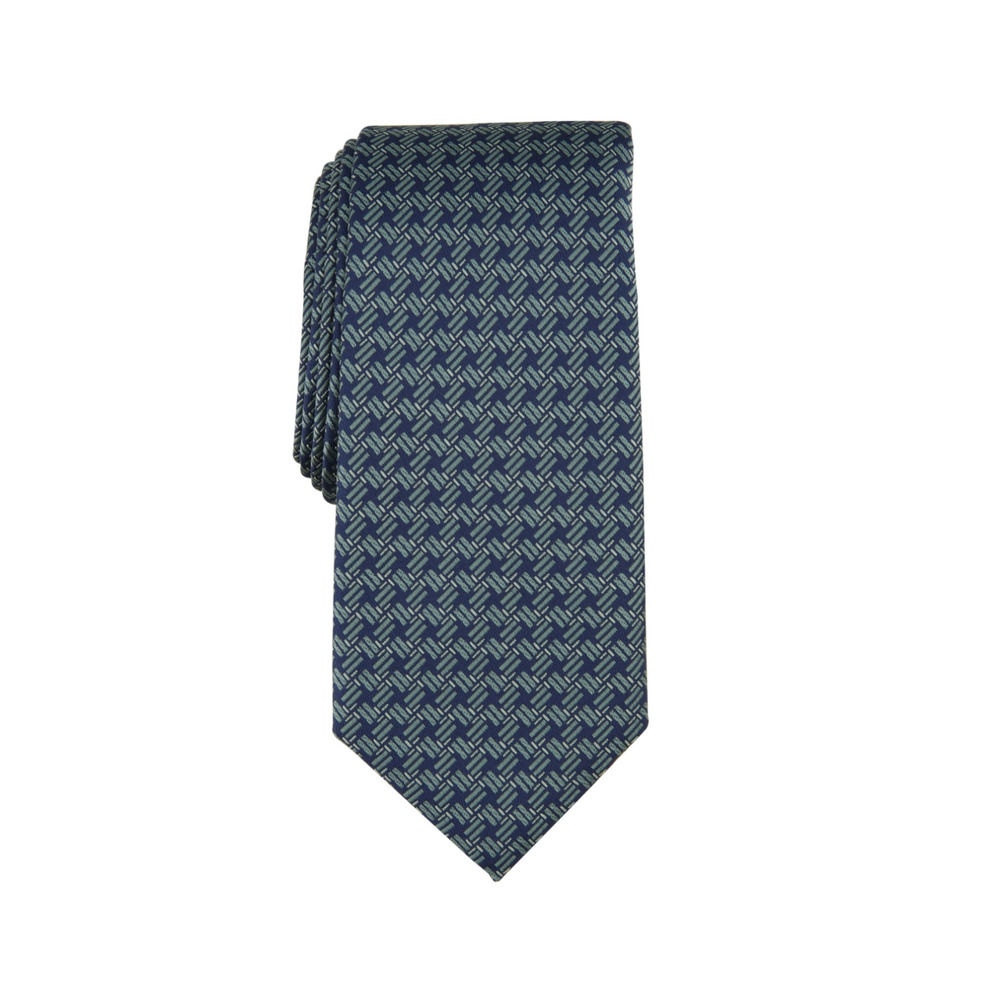 Alfani Men Tolbert Patterned Tie Green